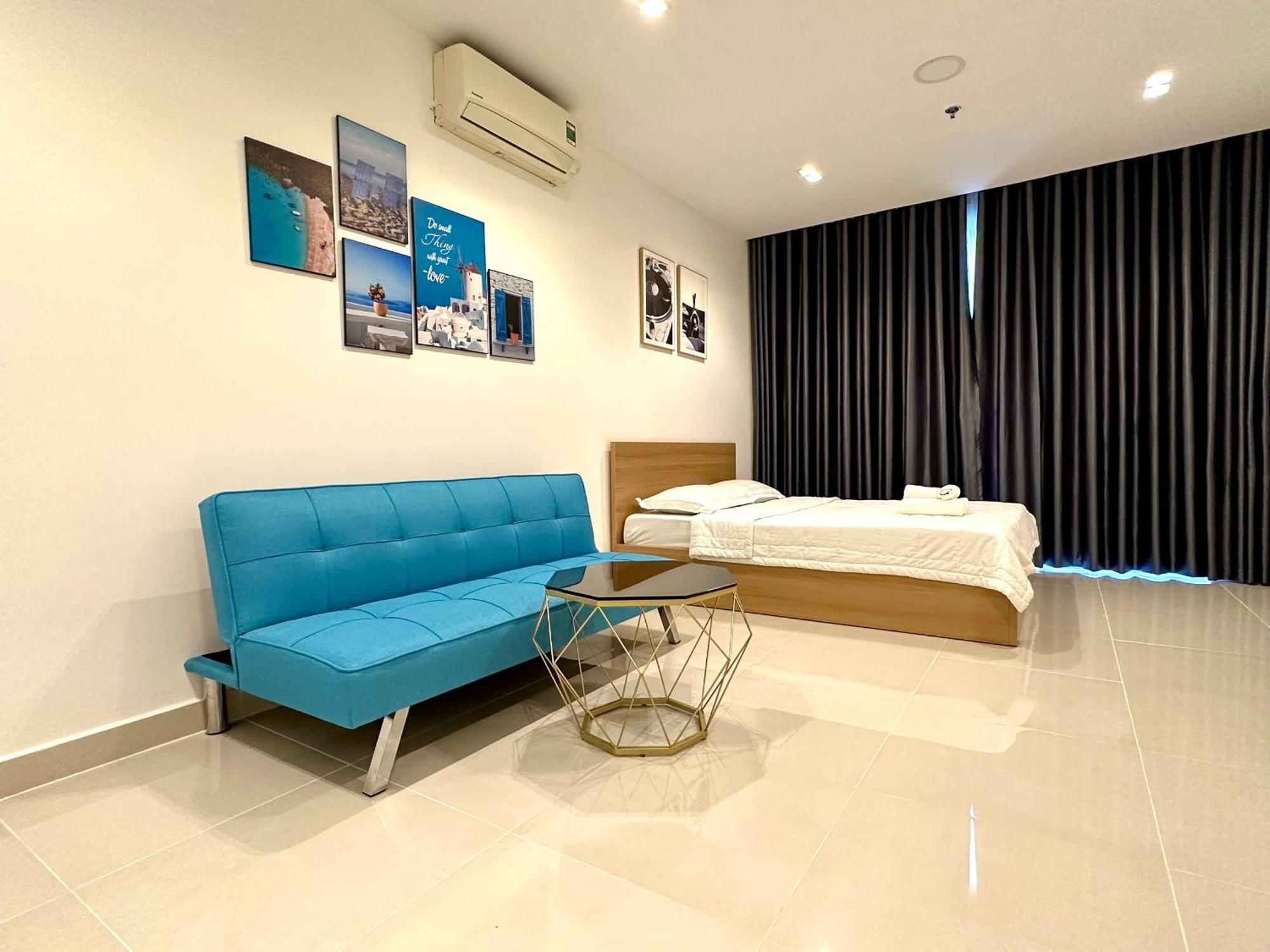 Teddy Apartment At Sky Center Luxury Ho Şi Min Exterior foto