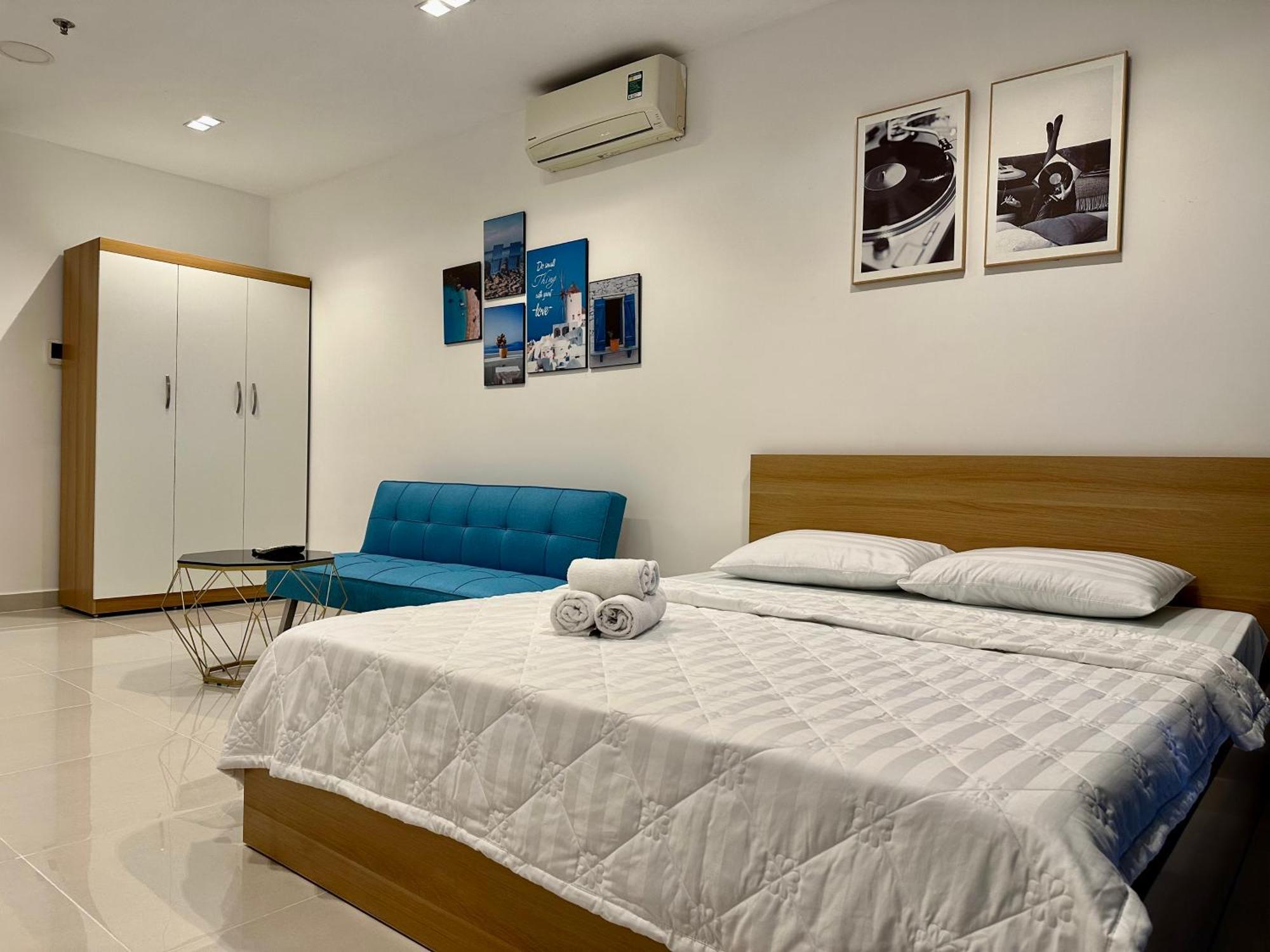Teddy Apartment At Sky Center Luxury Ho Şi Min Exterior foto