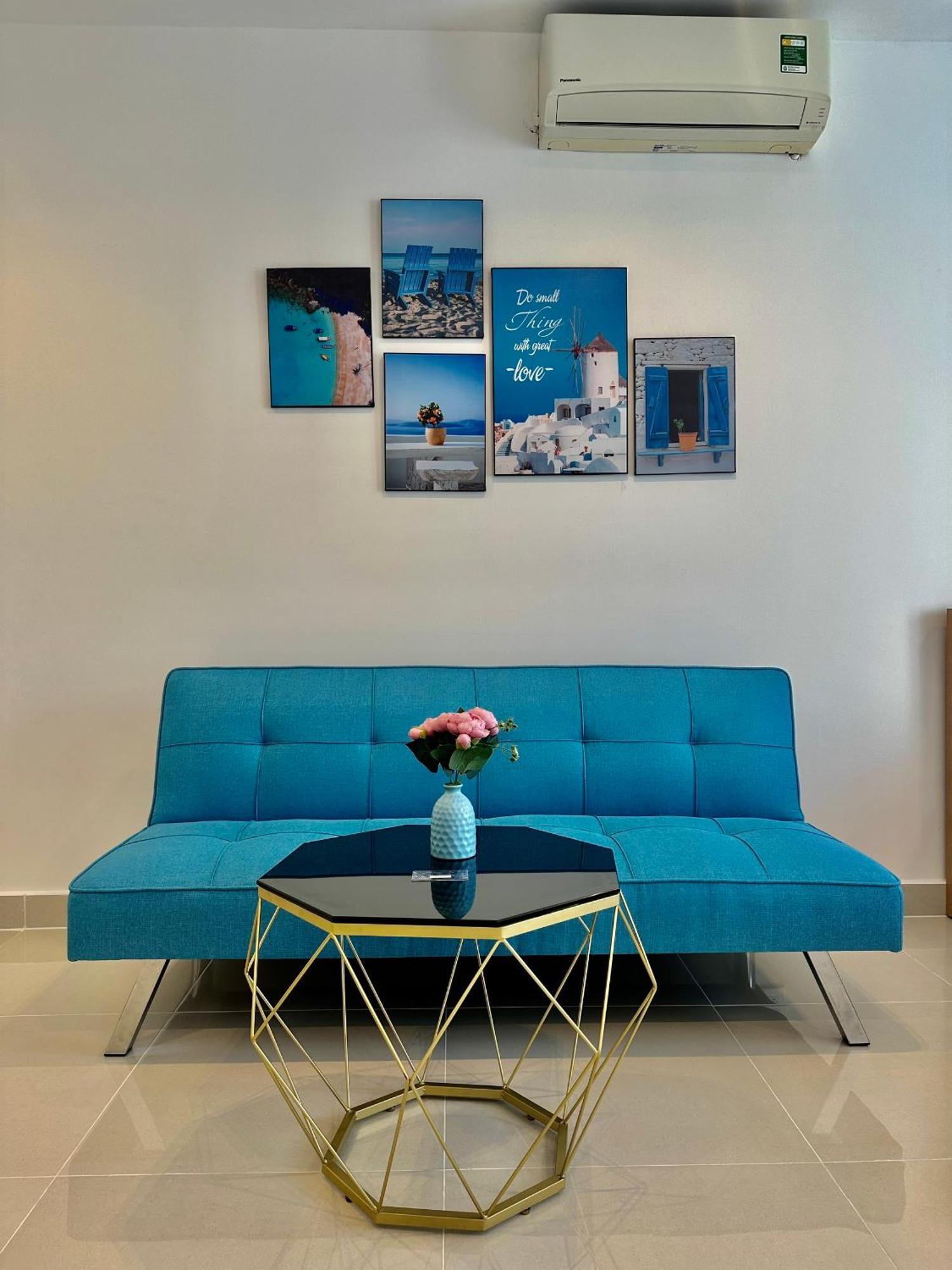 Teddy Apartment At Sky Center Luxury Ho Şi Min Exterior foto