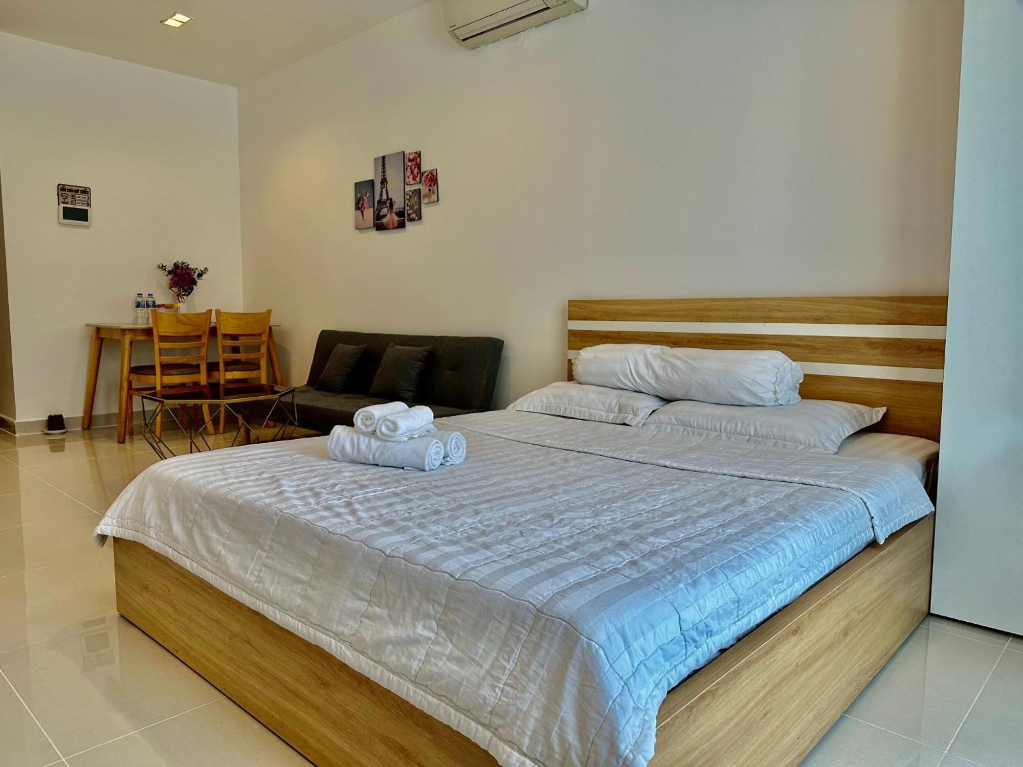 Teddy Apartment At Sky Center Luxury Ho Şi Min Exterior foto