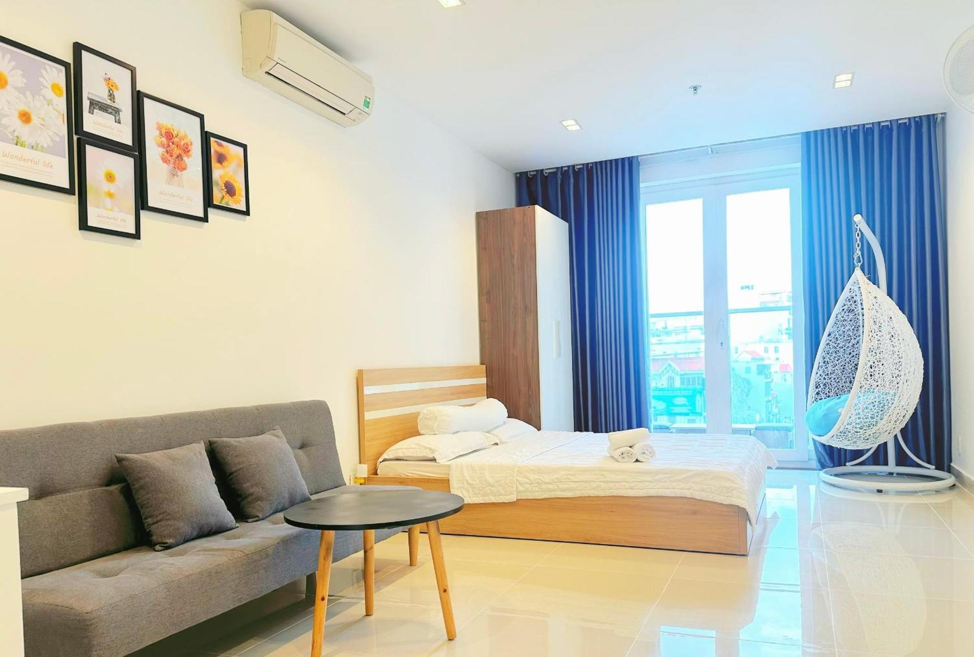 Teddy Apartment At Sky Center Luxury Ho Şi Min Exterior foto